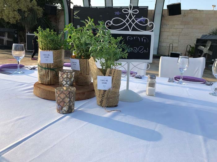 משתלה שמתמחה בעיצוב אירועים